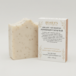 Organic Peppermint Soap Bar