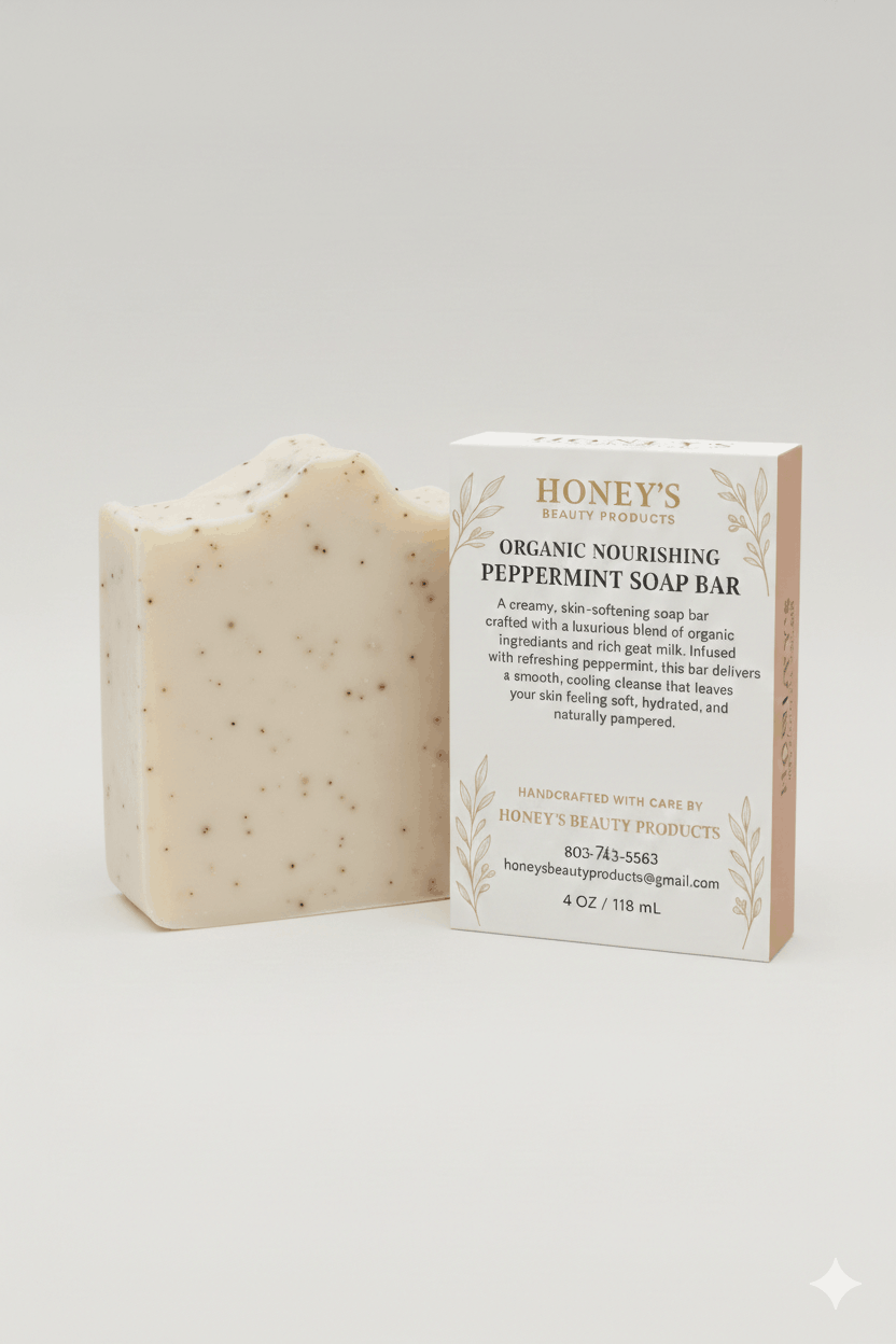Organic Peppermint Soap Bar