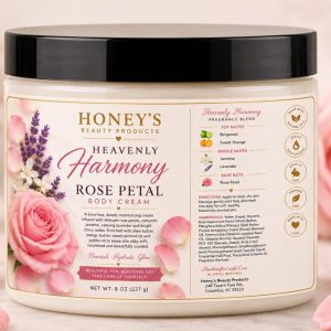 Heavenly Harmony Rose Petal Body Cream