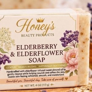 Elderberry & Elderflower Botanical Soap